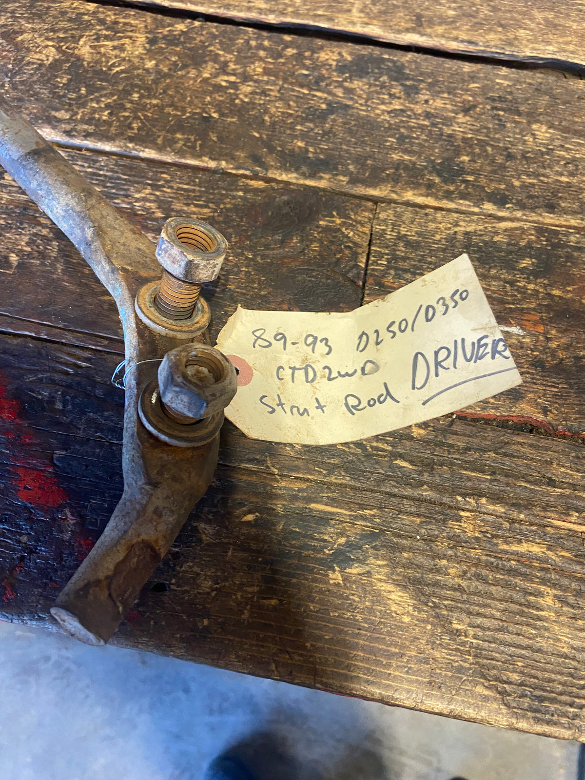 89-93 Dodge Ram 1St Gen Cummins 2Wd Drivers Strut Rod