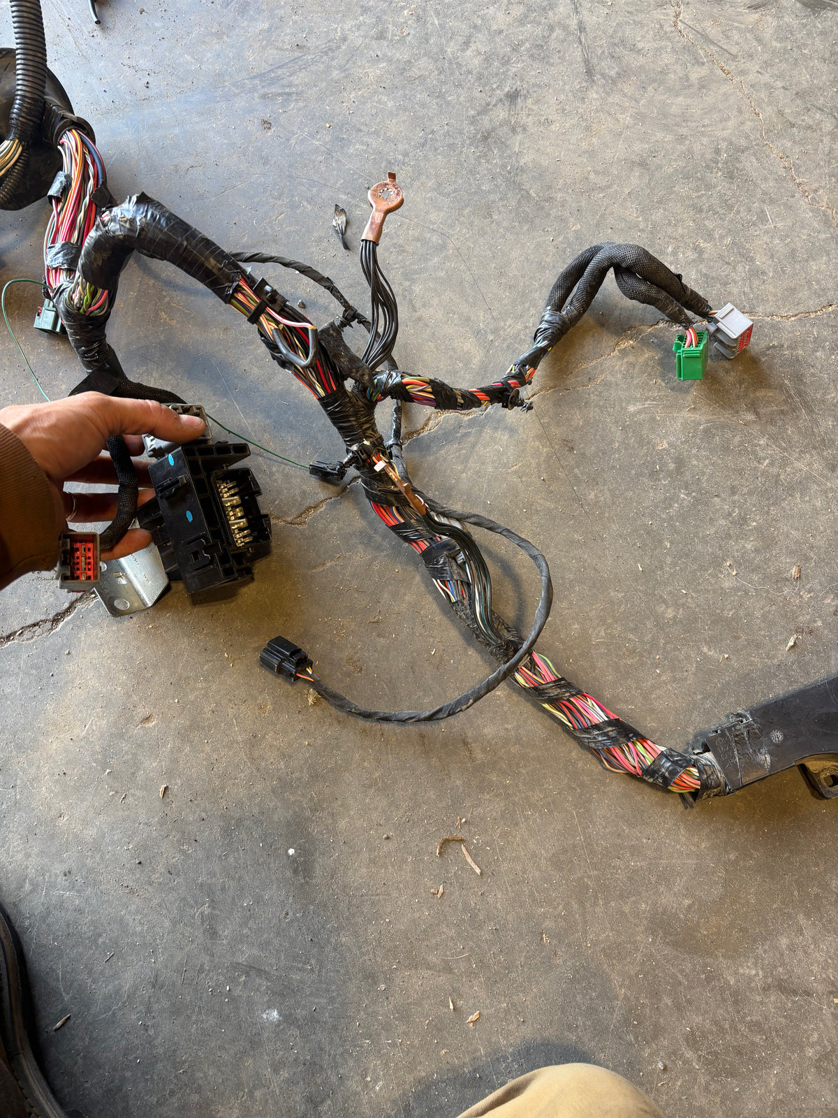 2010 DODGE RAM 2500 3500 CUMMINS COMPLETE CAB BODY WIRING HARNESS 68051997ac