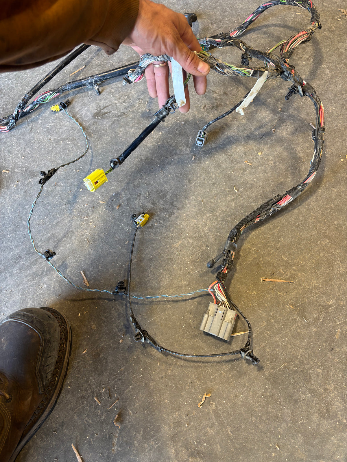 2010 DODGE RAM 2500 3500 CUMMINS COMPLETE CAB BODY WIRING HARNESS 68051997ac