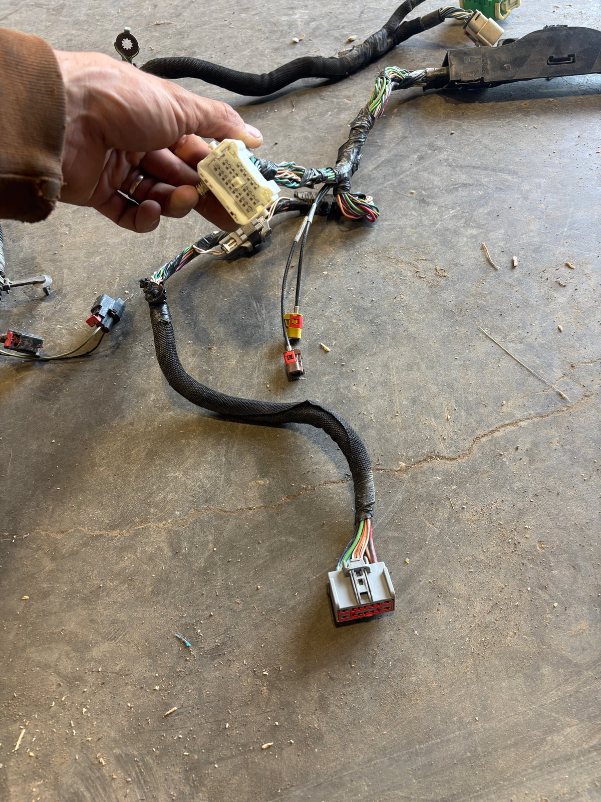 2010 DODGE RAM 2500 3500 CUMMINS COMPLETE CAB BODY WIRING HARNESS 68051997ac