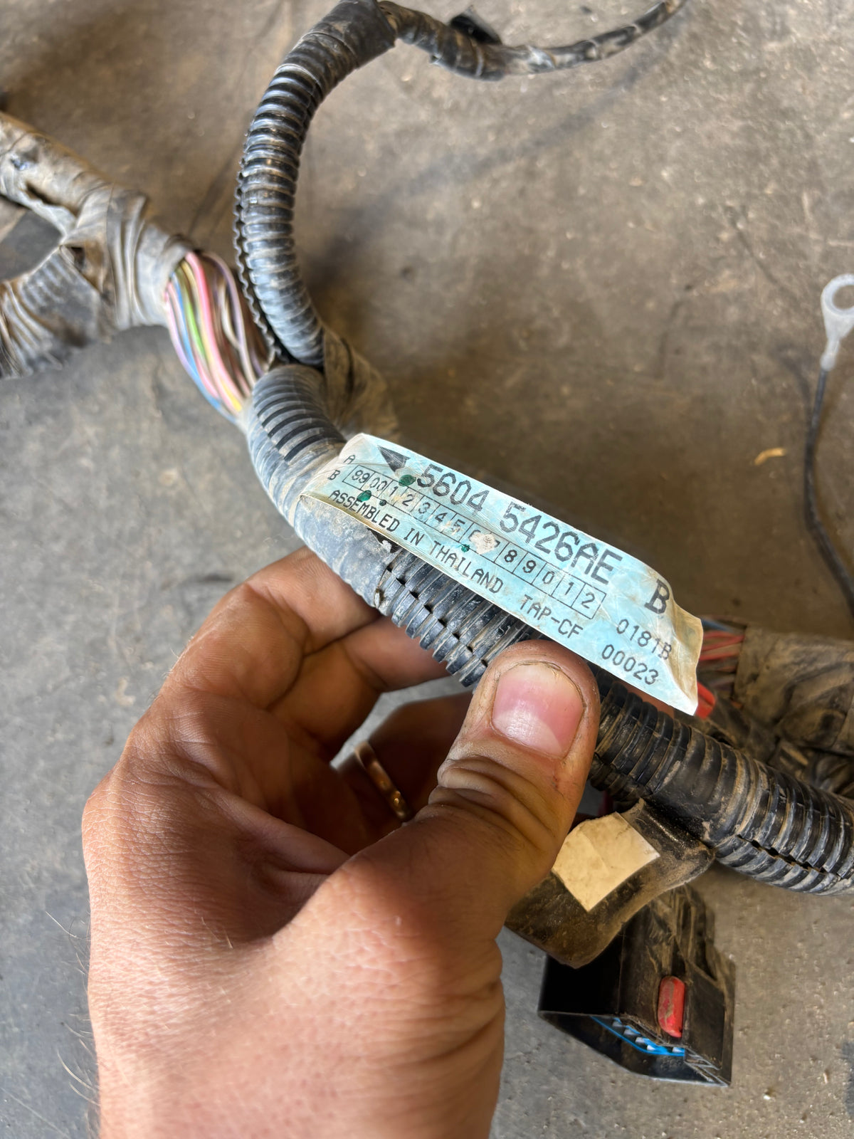 00 01 Dodge Ram Cummins Engine Bay Wiring Harness