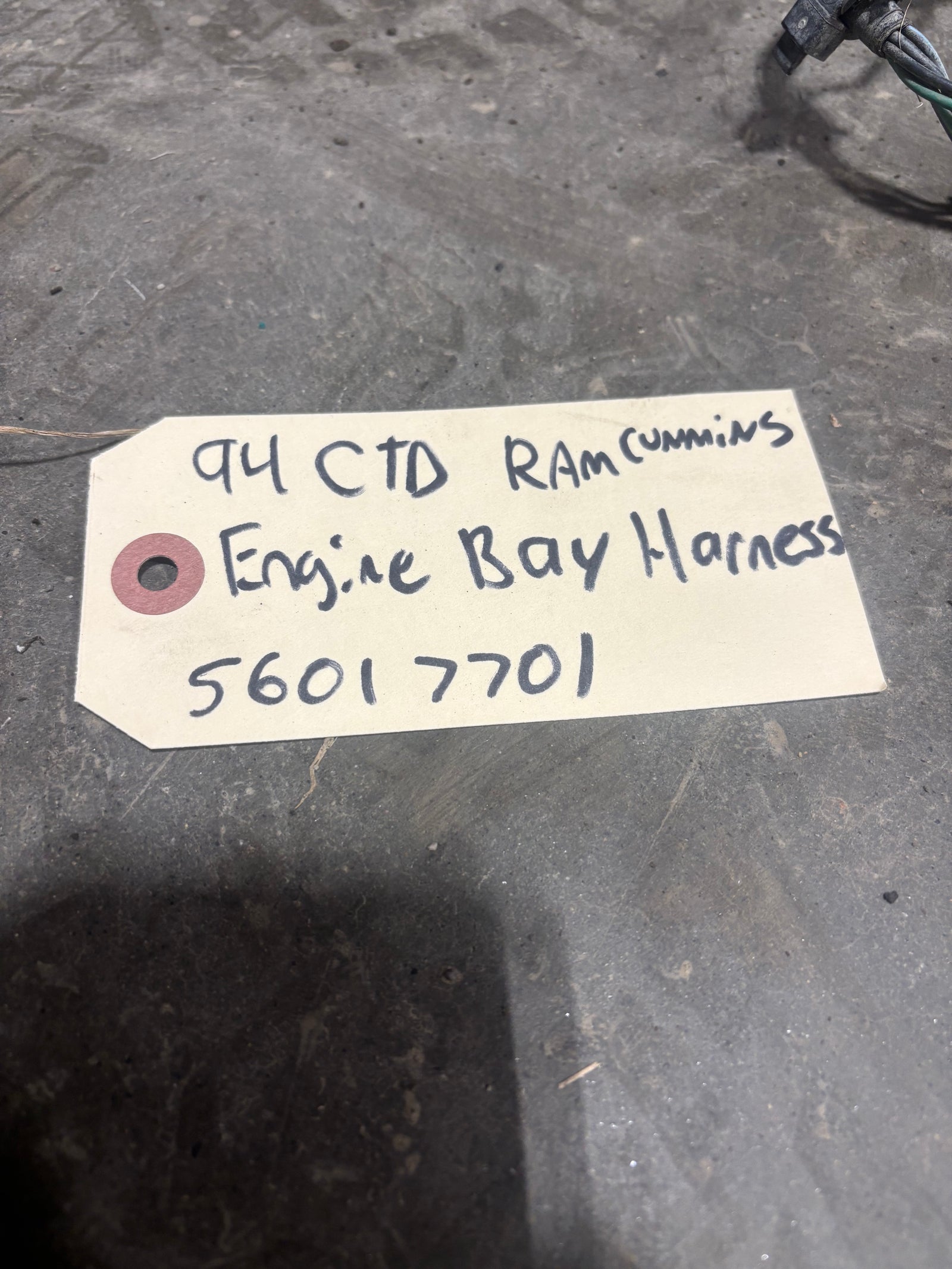 94 Dodge Ram Cummins Engine Bay Harness