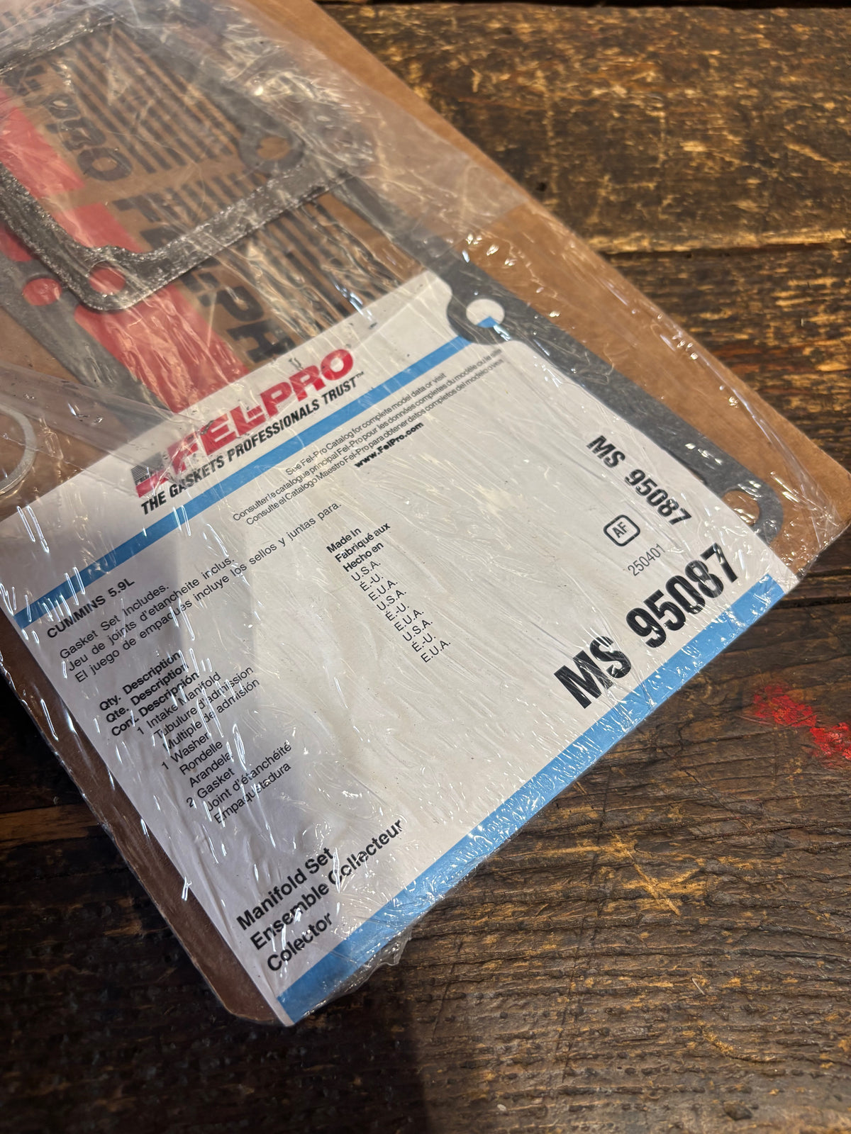 NEW 1989 - 2007 DODGE RAM 5.9L CUMMINS INTAKE MANIFOLD GASKET SET