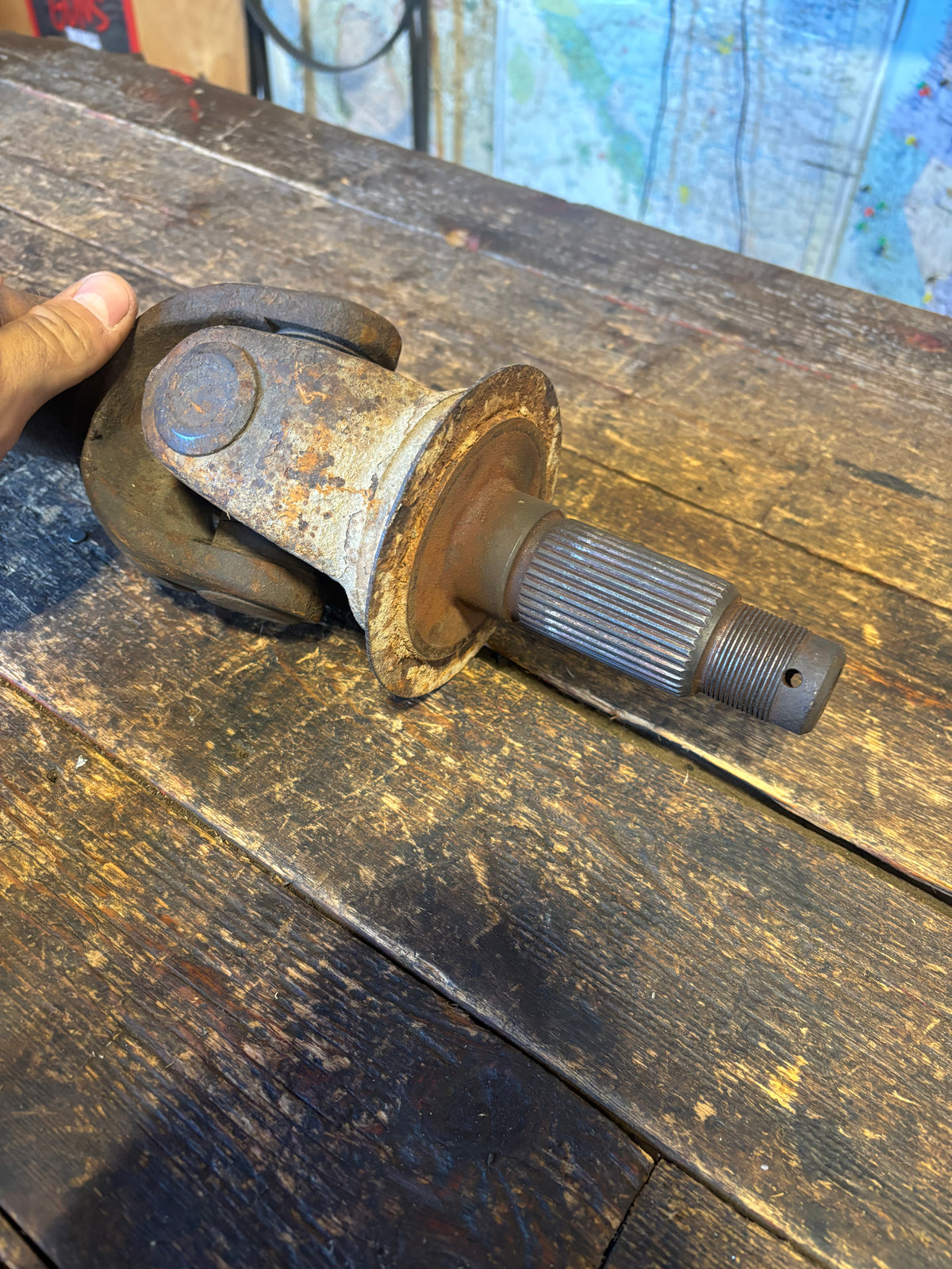 99-02 Dodge Ram Driver Drivers Side Front Axle With Stub Shaft