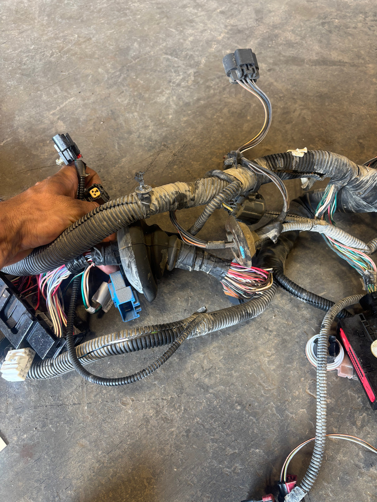 2008 DODGE RAM 1500 2500 GAS ENGINE BAY WIRING HARNESS 68035298ac