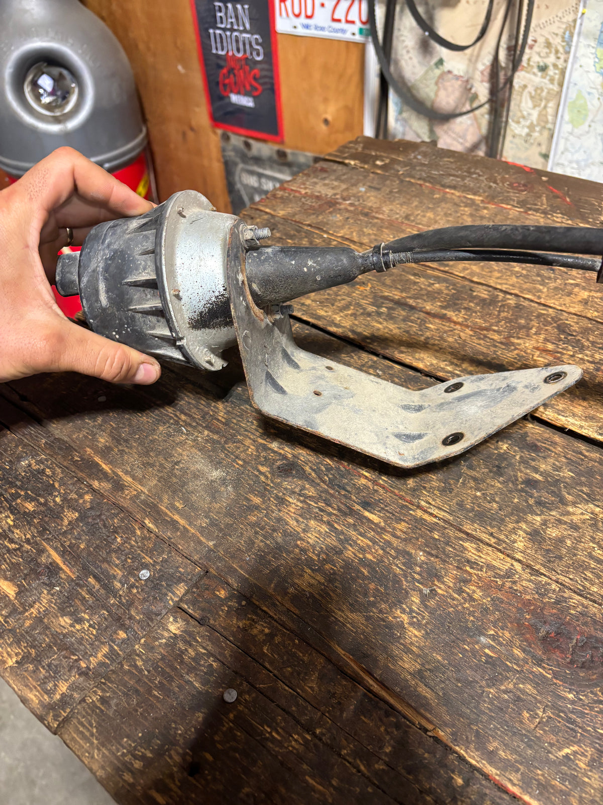 1989 1990 DODGE RAM 250 350 CUMMINS CRUISE SERVO CABLE SETUP 53007954