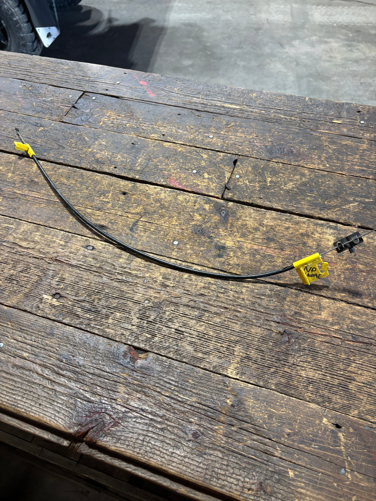 89-&#39;93 Dodge Ram 1st Gen Air Position Defrost Cable (No AC)