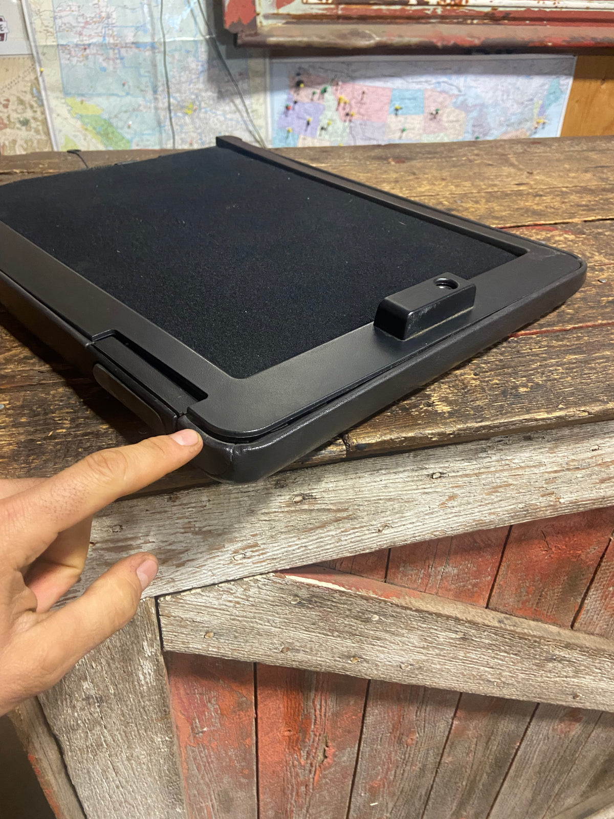 98-&#39;02 Dodge Ram Dark Grey Black Middle Seat Console Lid