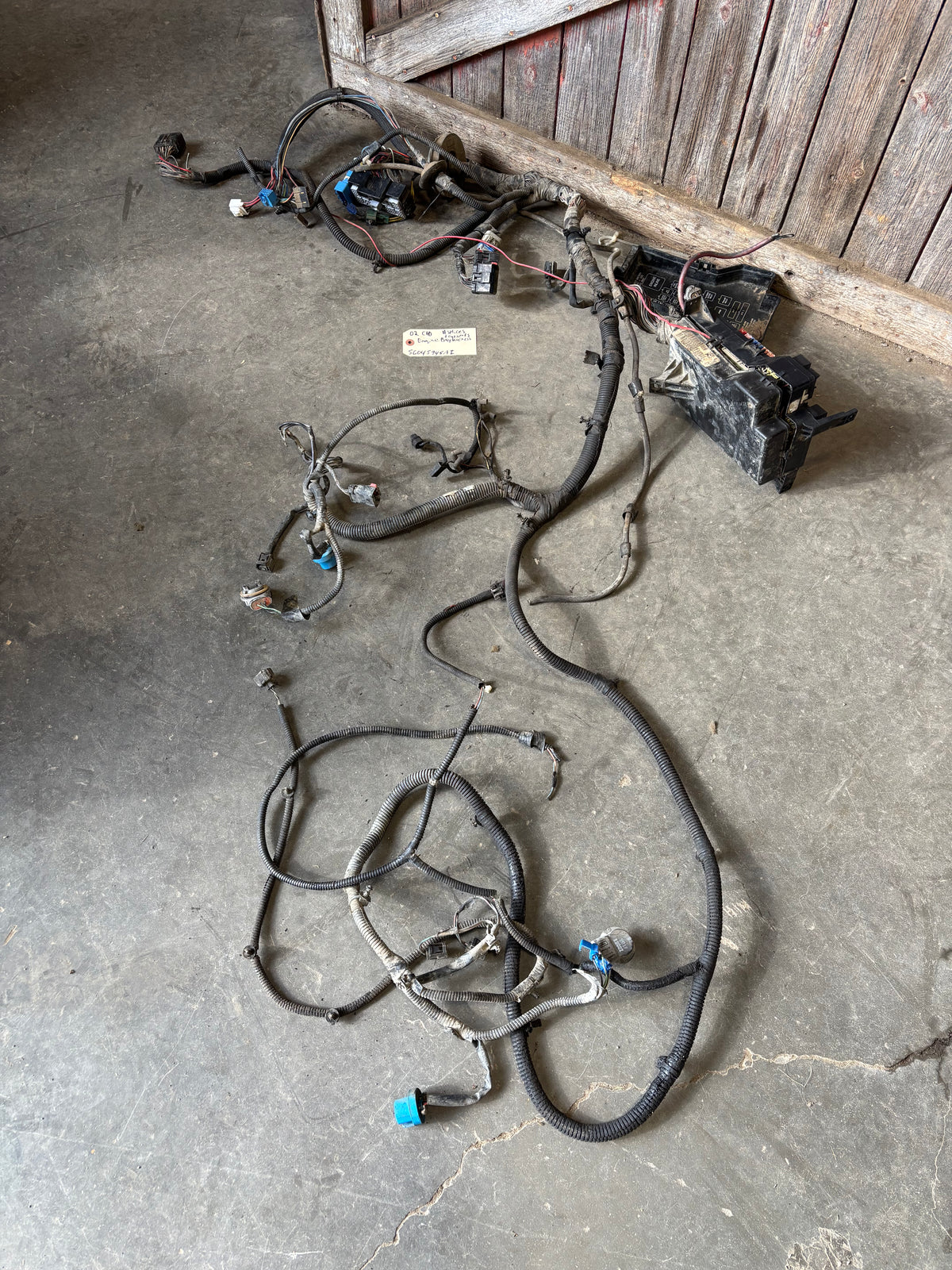 02 Dodge Ram Cummins Engine Bay Wiring Harness Fusebox