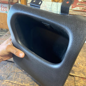 98-'02 Dodge Ram Dark Charcoal Agate Grey Dash Cubby Pocket For Manual Trucks