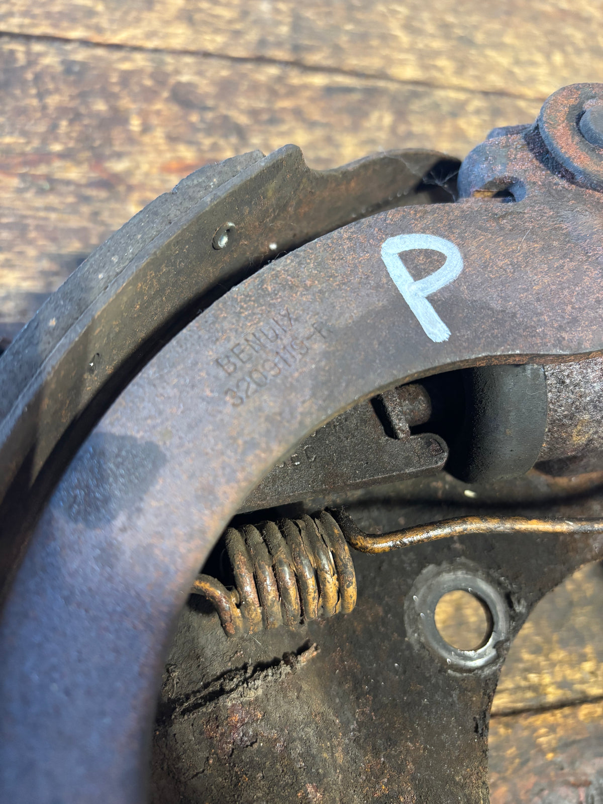 89-&#39;93 Dodge Ram Singlewheel Passenger Side Brake Backing Plate