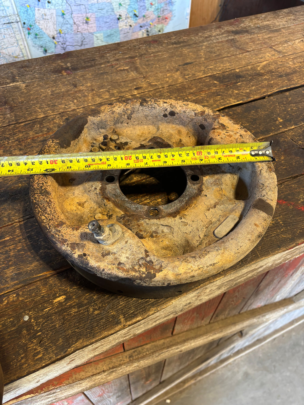 89-&#39;93 Dodge Ram Singlewheel Passenger Side Brake Backing Plate