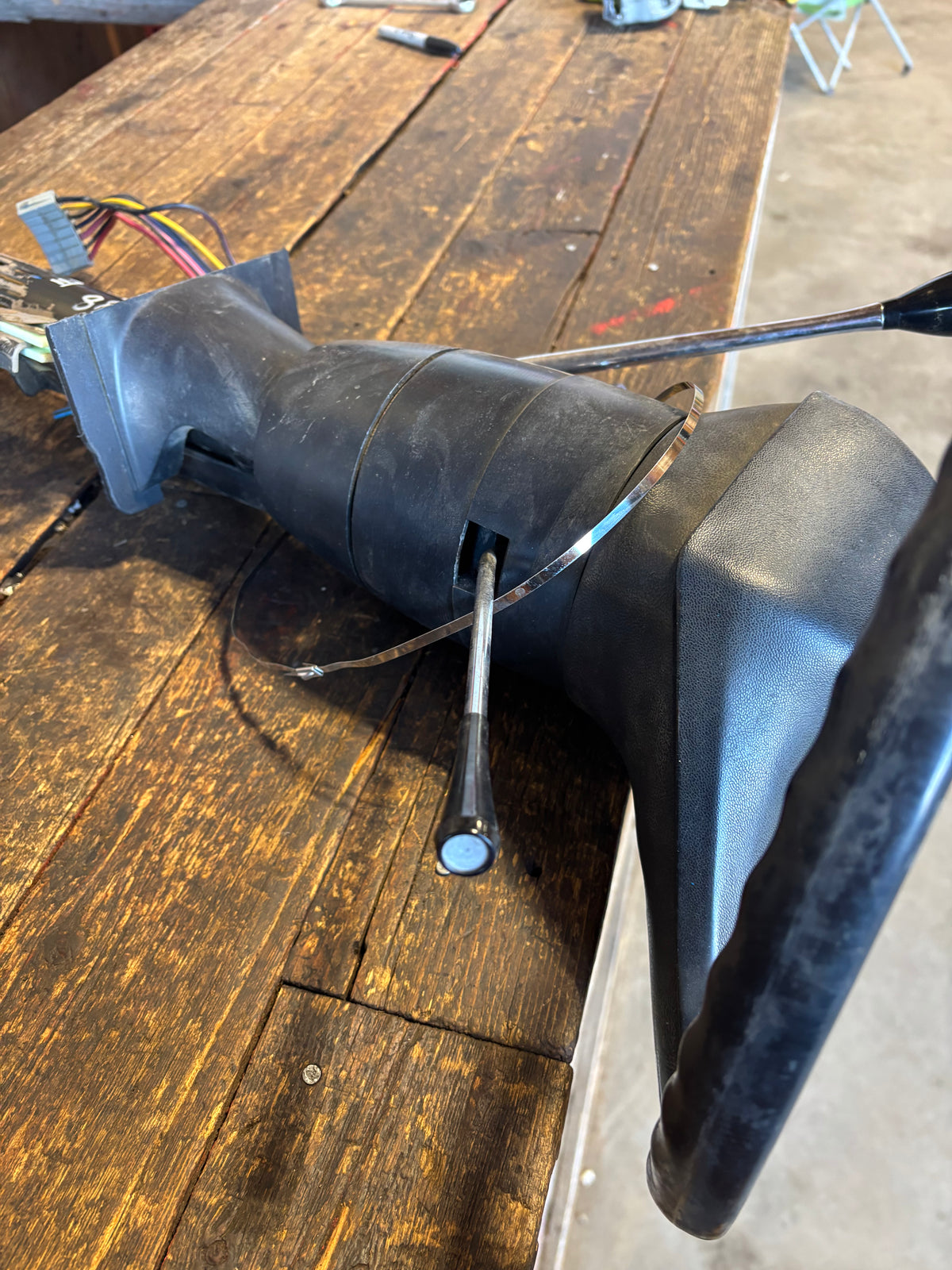 1987 1988 1989 DODGE RAM 250 350 STEERING COLUMN AUTOMATIC W TILT