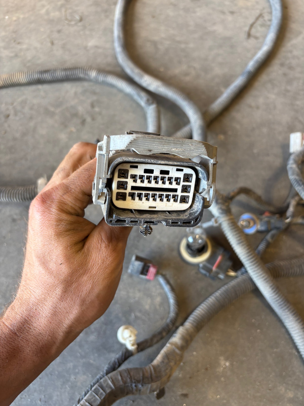 2007 .5 2008 RAM 2500 3500 FRAME CHASSIS WIRING HARNESS 4DOOR LONGBOX 56055265ae