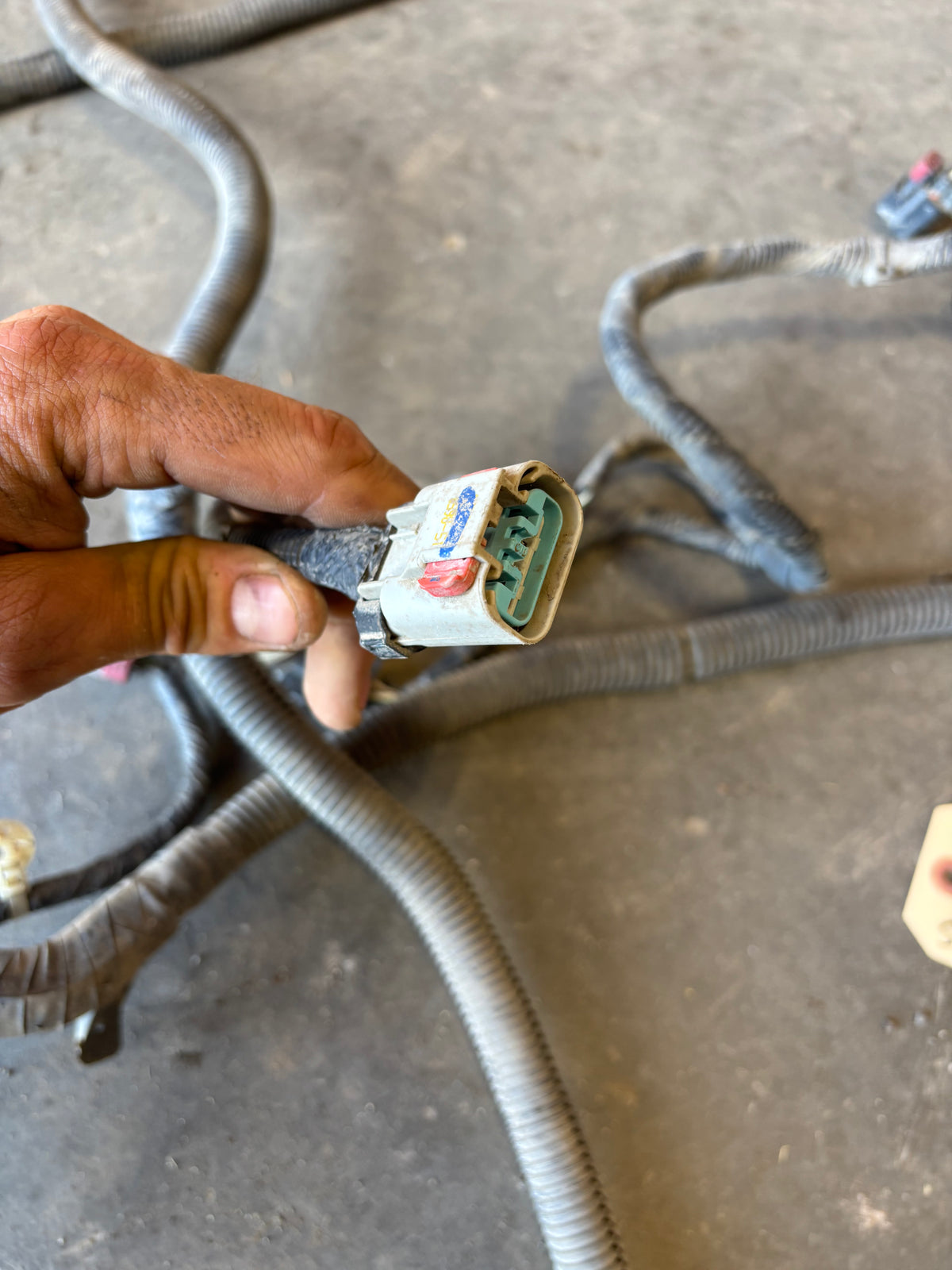 2007 .5 2008 RAM 2500 3500 FRAME CHASSIS WIRING HARNESS 4DOOR LONGBOX 56055265ae