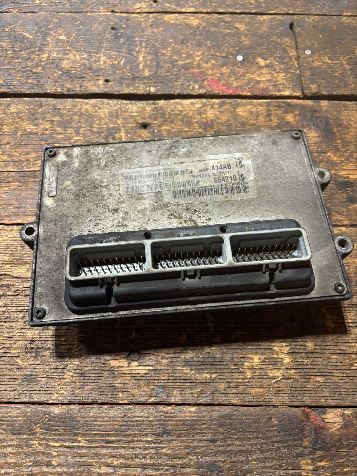Early 2000 DODGE RAM 2500 3500 CUMMINS MANUAL TRANS PCM ECM COMPUTER 56040414 Ab