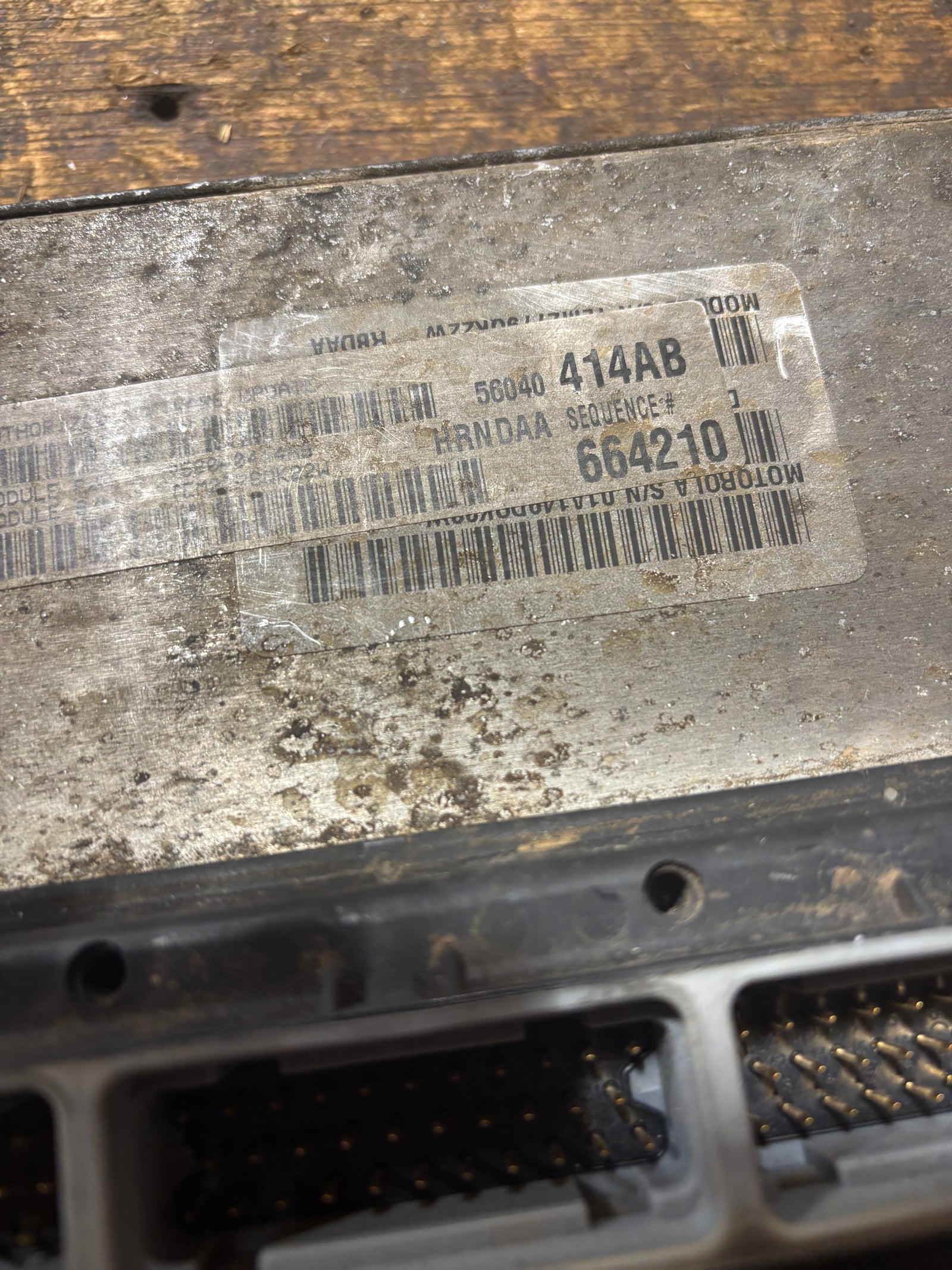 Early 2000 DODGE RAM 2500 3500 CUMMINS MANUAL TRANS PCM ECM COMPUTER 56040414 Ab