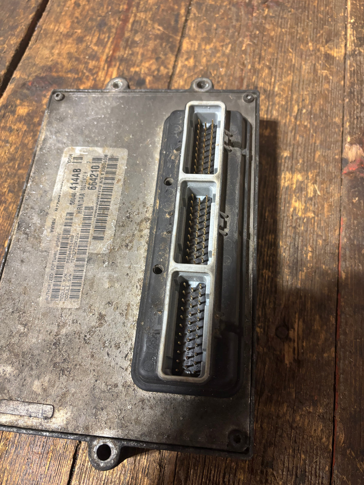 Early 2000 DODGE RAM 2500 3500 CUMMINS MANUAL TRANS PCM ECM COMPUTER 56040414 Ab