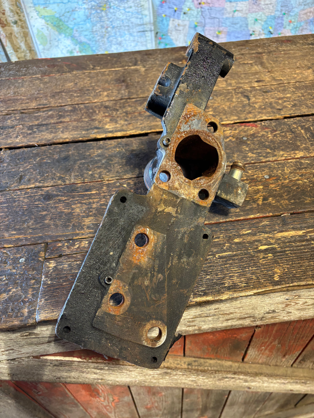 91-02 Dodge Ram Cummins Automatic 12v Or 24v 5.9L Ac Bracket/ Lower Water Neck