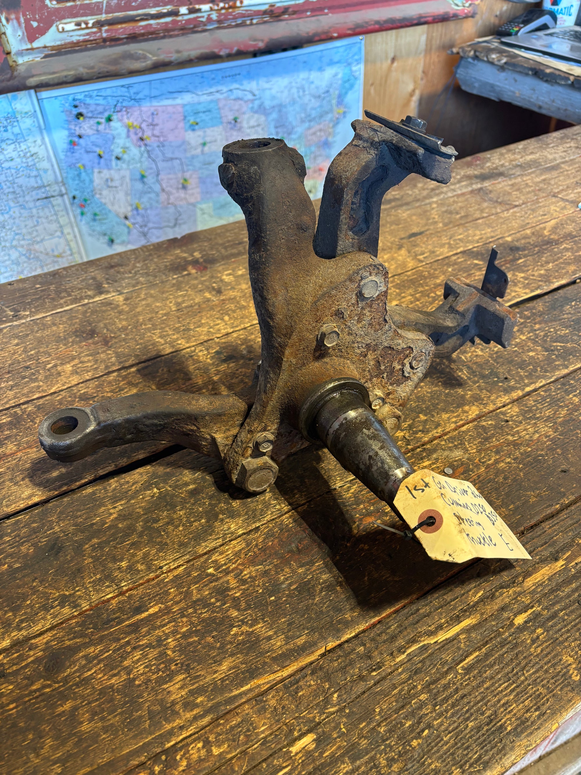 89-'93 Dodge Ram Cummins 2WD D Driver Side Steering Knuckle