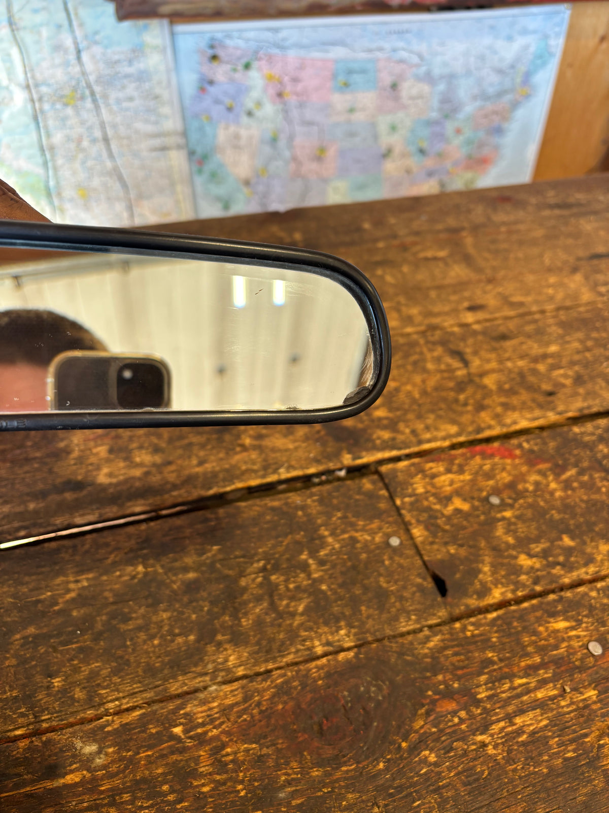 89-93 Dodge Ram Rear View Mirror