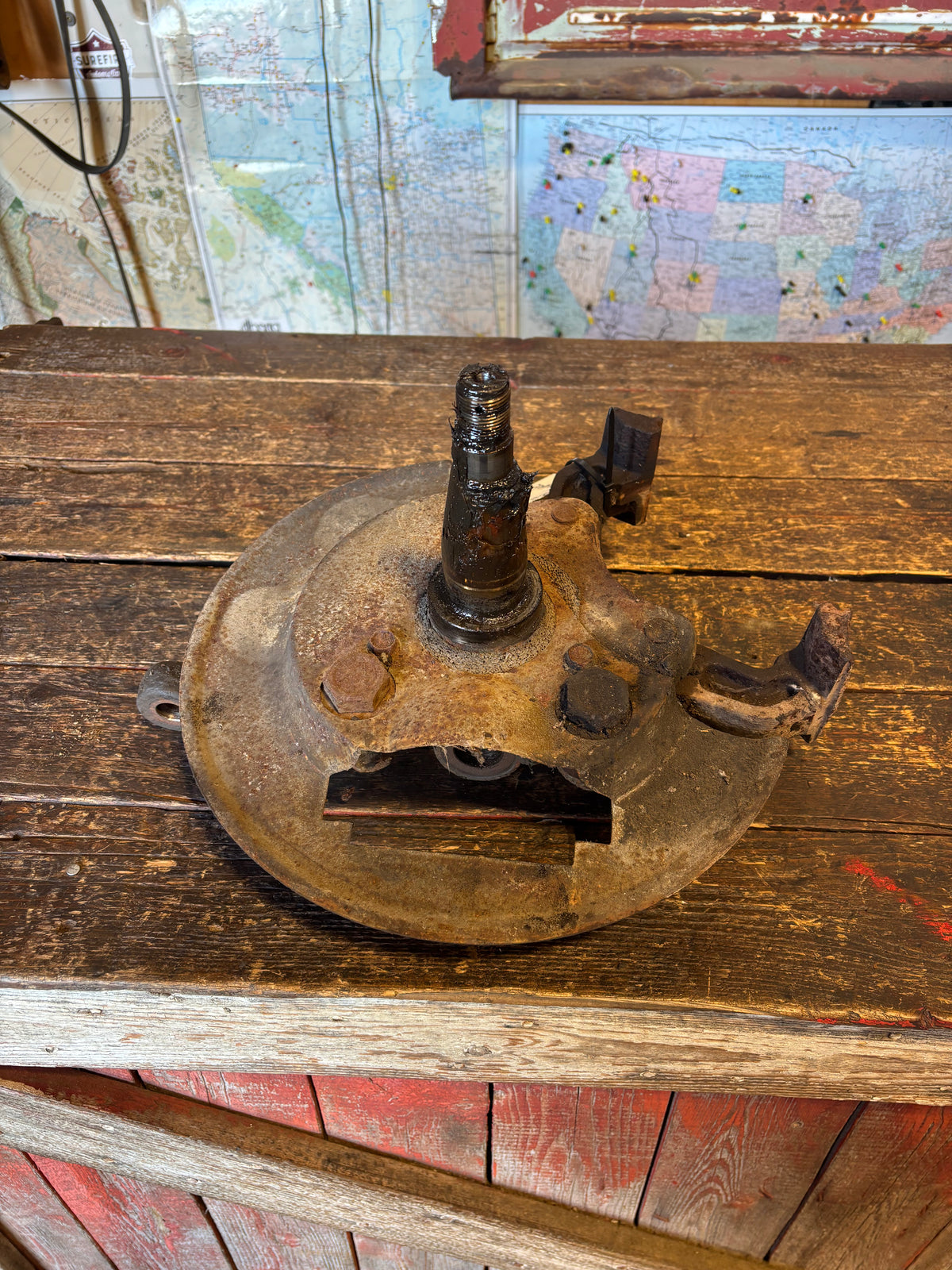 89-&#39;93 Dodge Ram Cummins 2WD D Driver Side Steering Knuckle