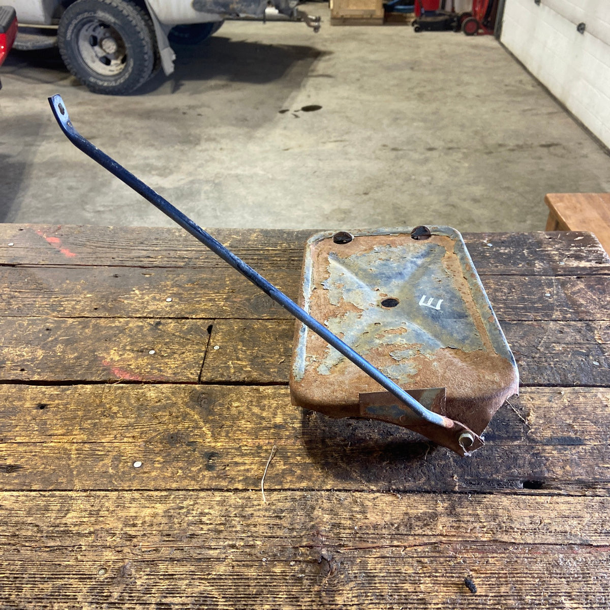 89-&#39;93 Dodge Ram Battery Tray Holder First Gen Cummins Low Km