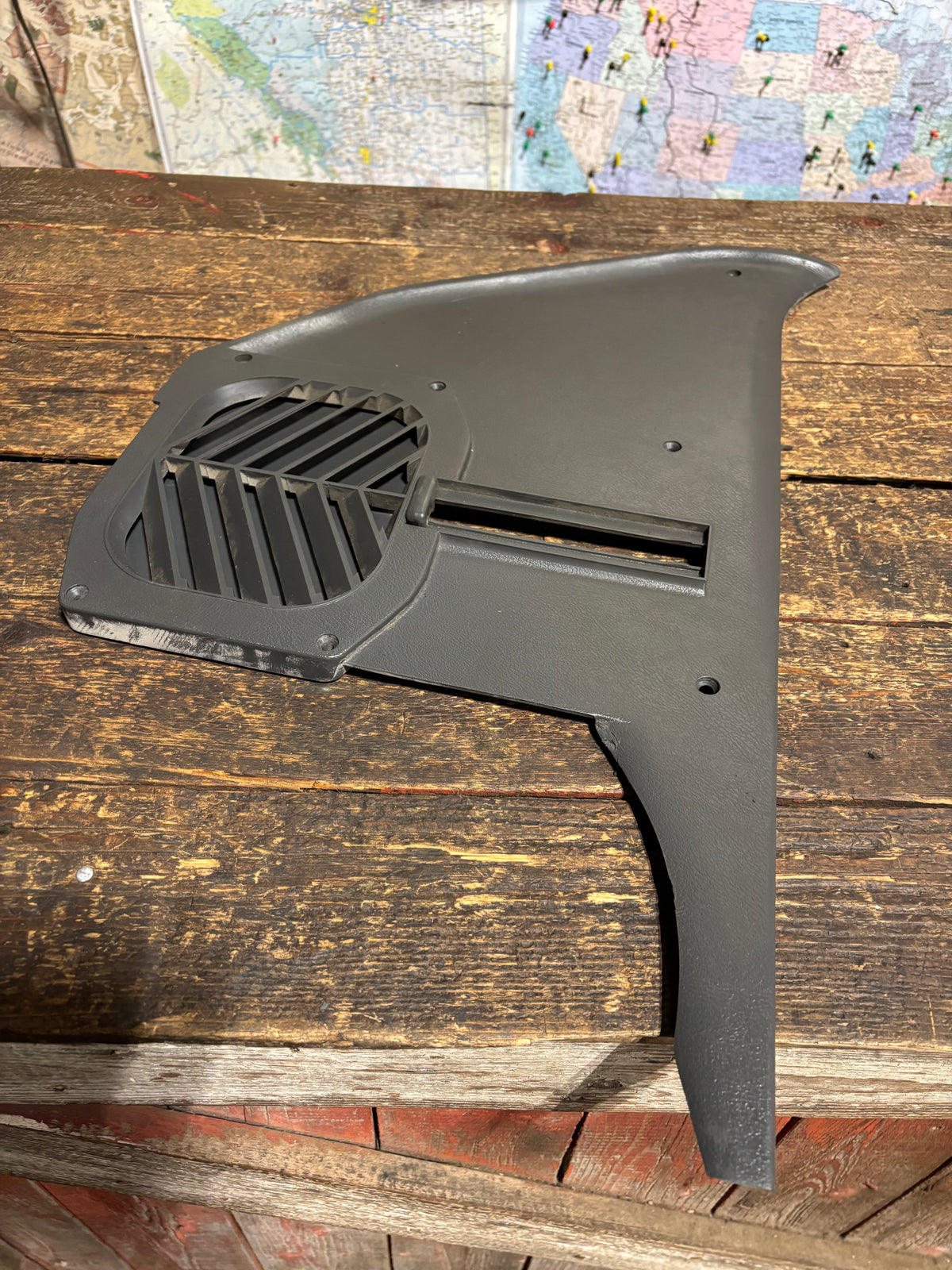 89 - &#39;93 Dodge Ram Driver Left Side Grey Kick Cowl Panel