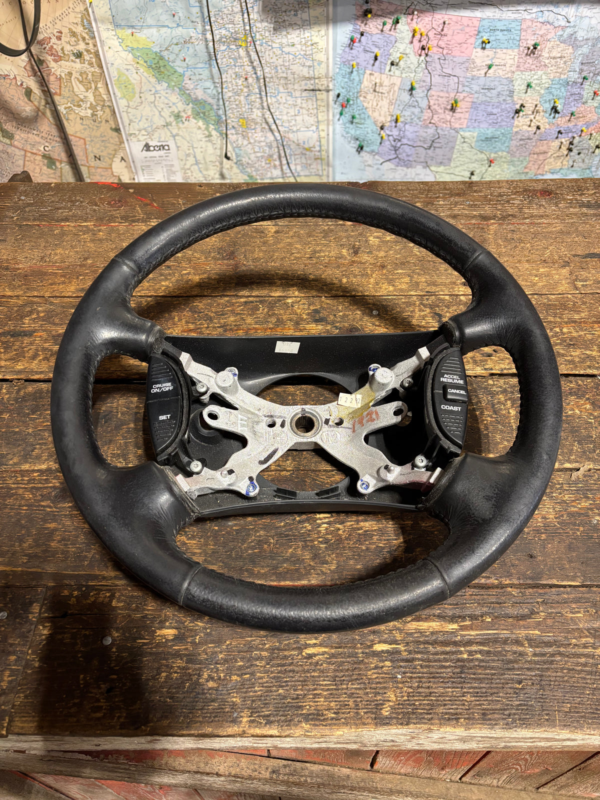 98-02 Dodge Ram Steering Wheel with Volume & Cruise Controls