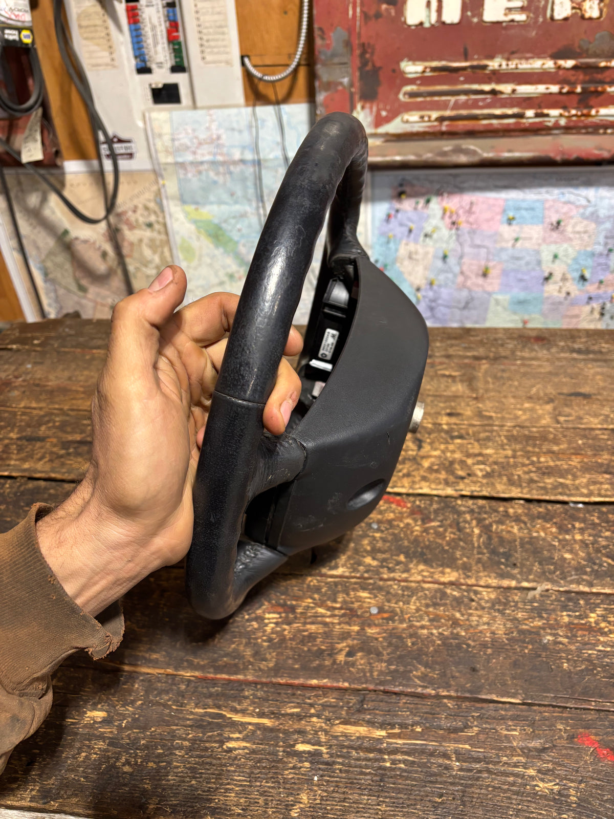 98-02 Dodge Ram Steering Wheel with Volume & Cruise Controls