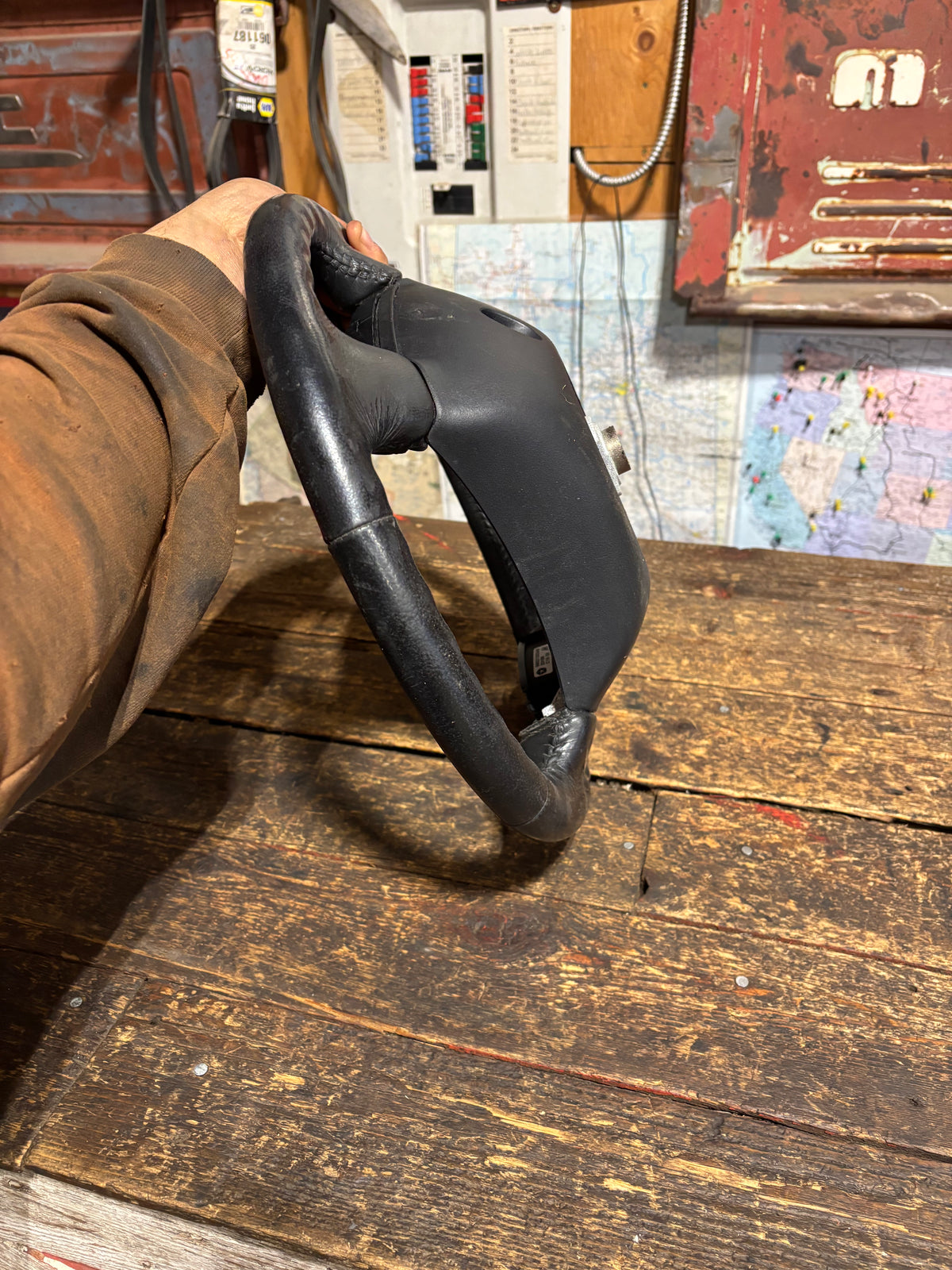 98-02 Dodge Ram Steering Wheel with Volume & Cruise Controls