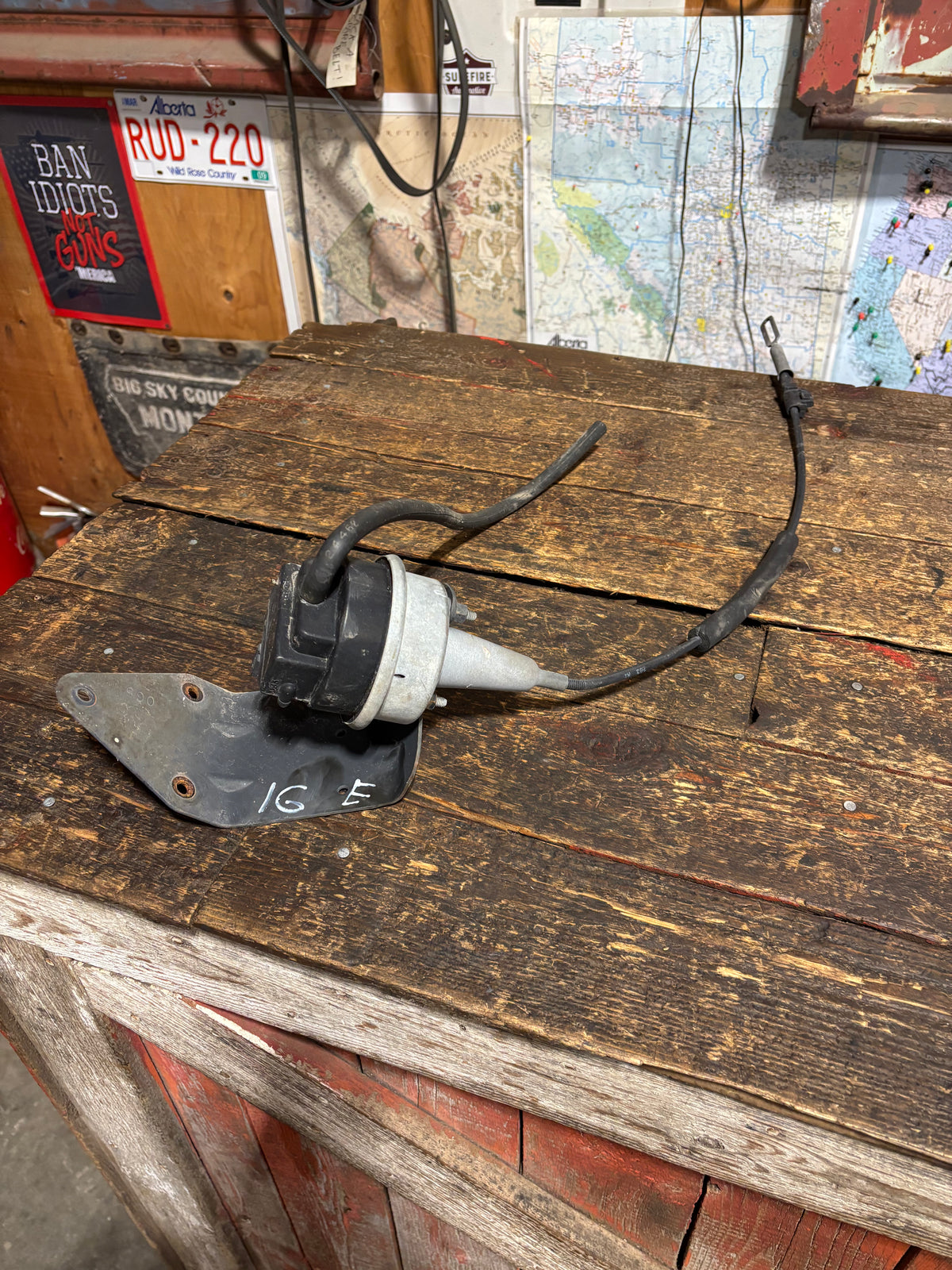 91-93 Dodge Ram Cummins Cruise Control Cable &amp; Actuator