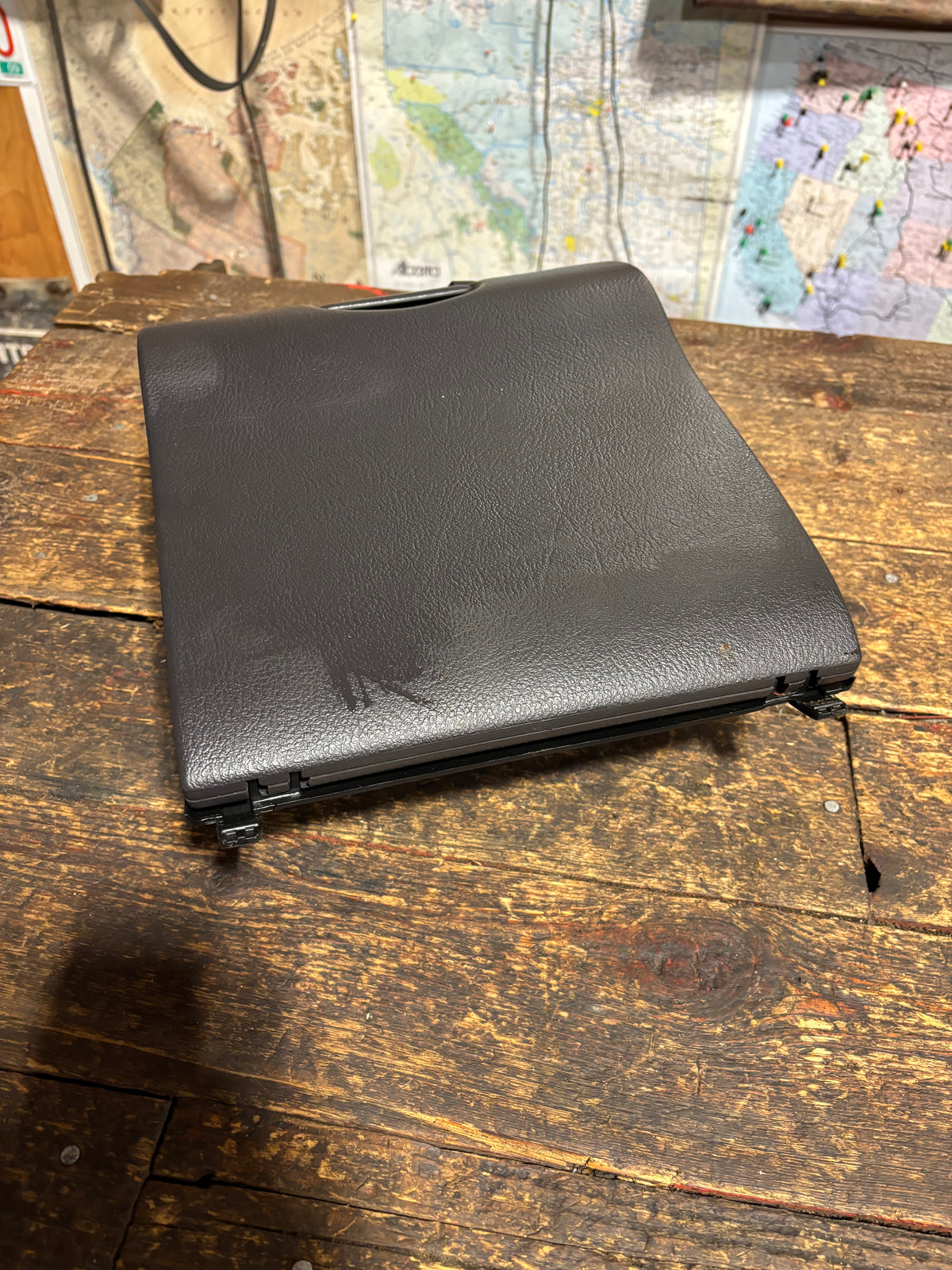 1998-2002 DODGE RAM 1500 2500 3500 AUTOMATIC CUP HOLDER AGATE DARK GREY