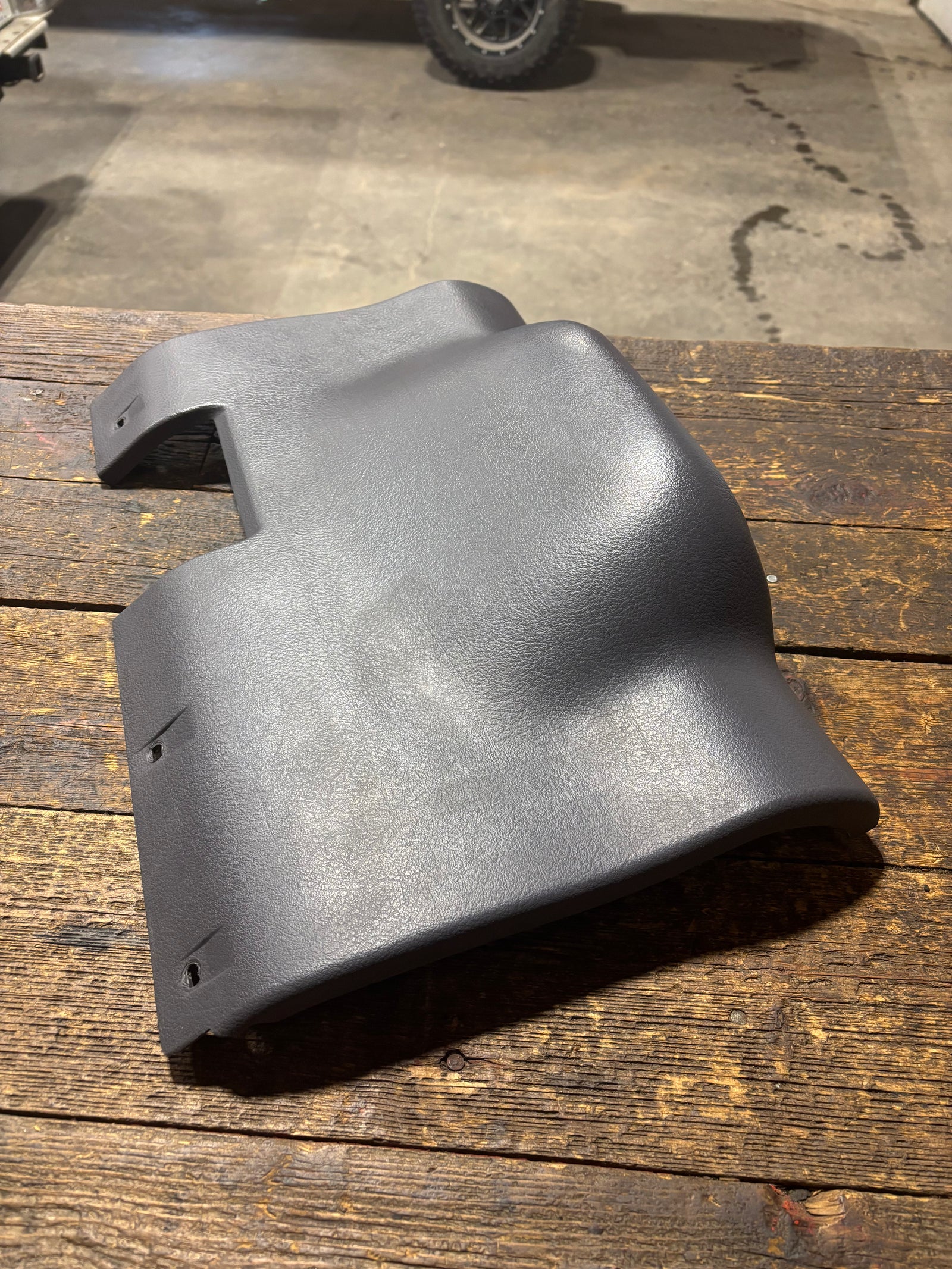 98-'01 Dodge Ram Trucks Lower Dash Steering Column Cover (Light Grey) mint