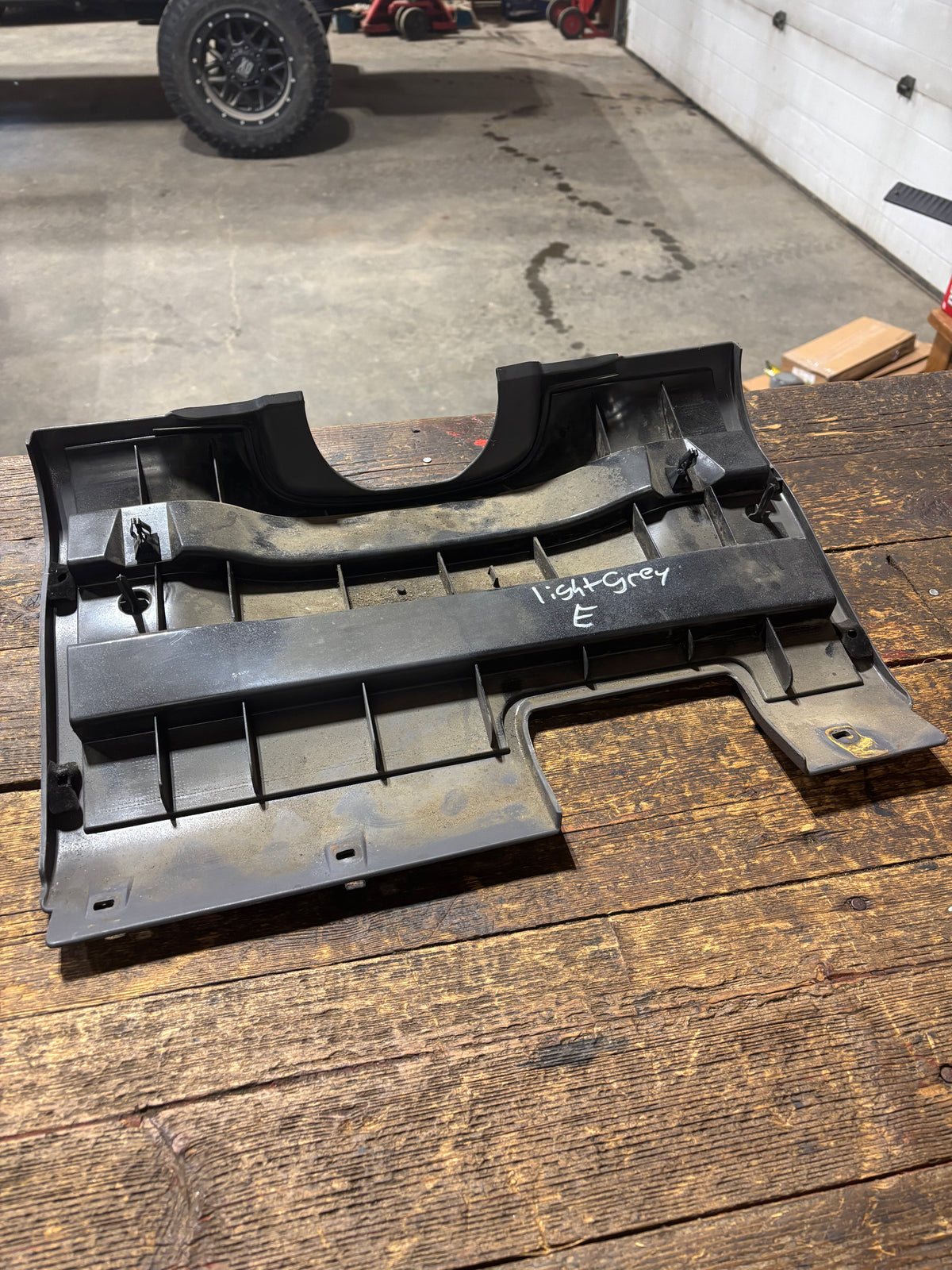 98-'01 Dodge Ram Trucks Lower Dash Steering Column Cover (Light Grey) mint