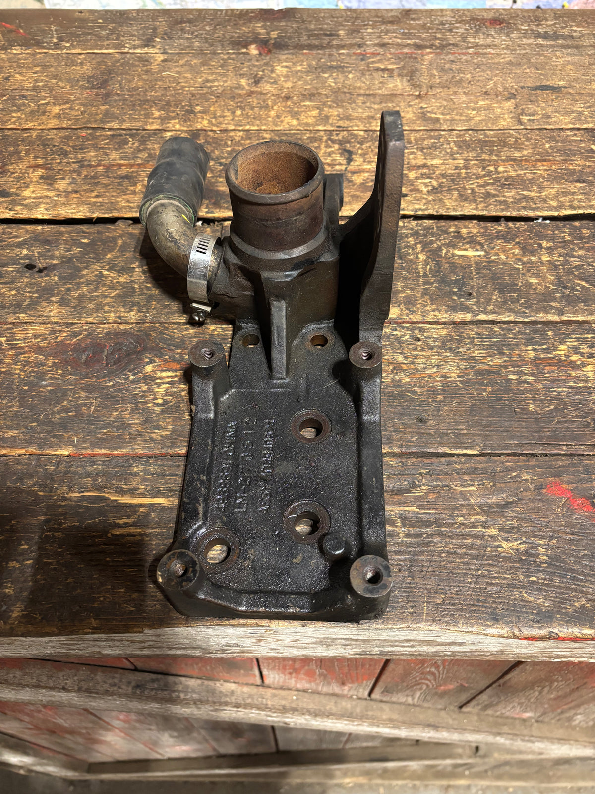 2007 .5 2008 2009 DODGE RAM 6.7L CUMMINS AC ALTERNATOR BRACKET 4938691 , 4940624