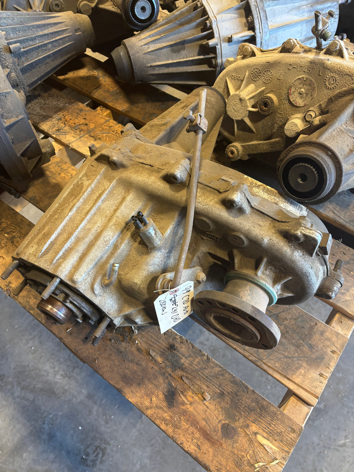 1998-2002 RAM 3500 241DHD TRANSFER CASE 23 SPLINE INPUT AUTO TRANS