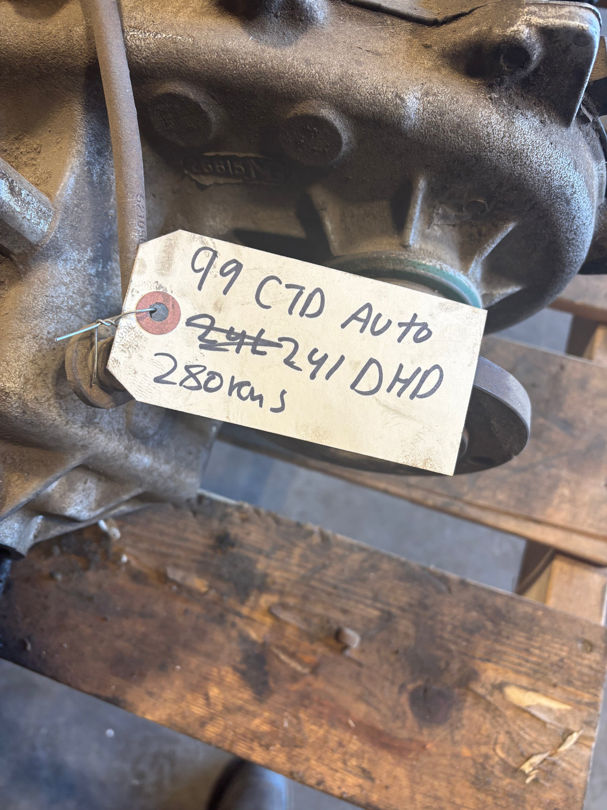 1998-2002 RAM 3500 241DHD TRANSFER CASE 23 SPLINE INPUT AUTO TRANS