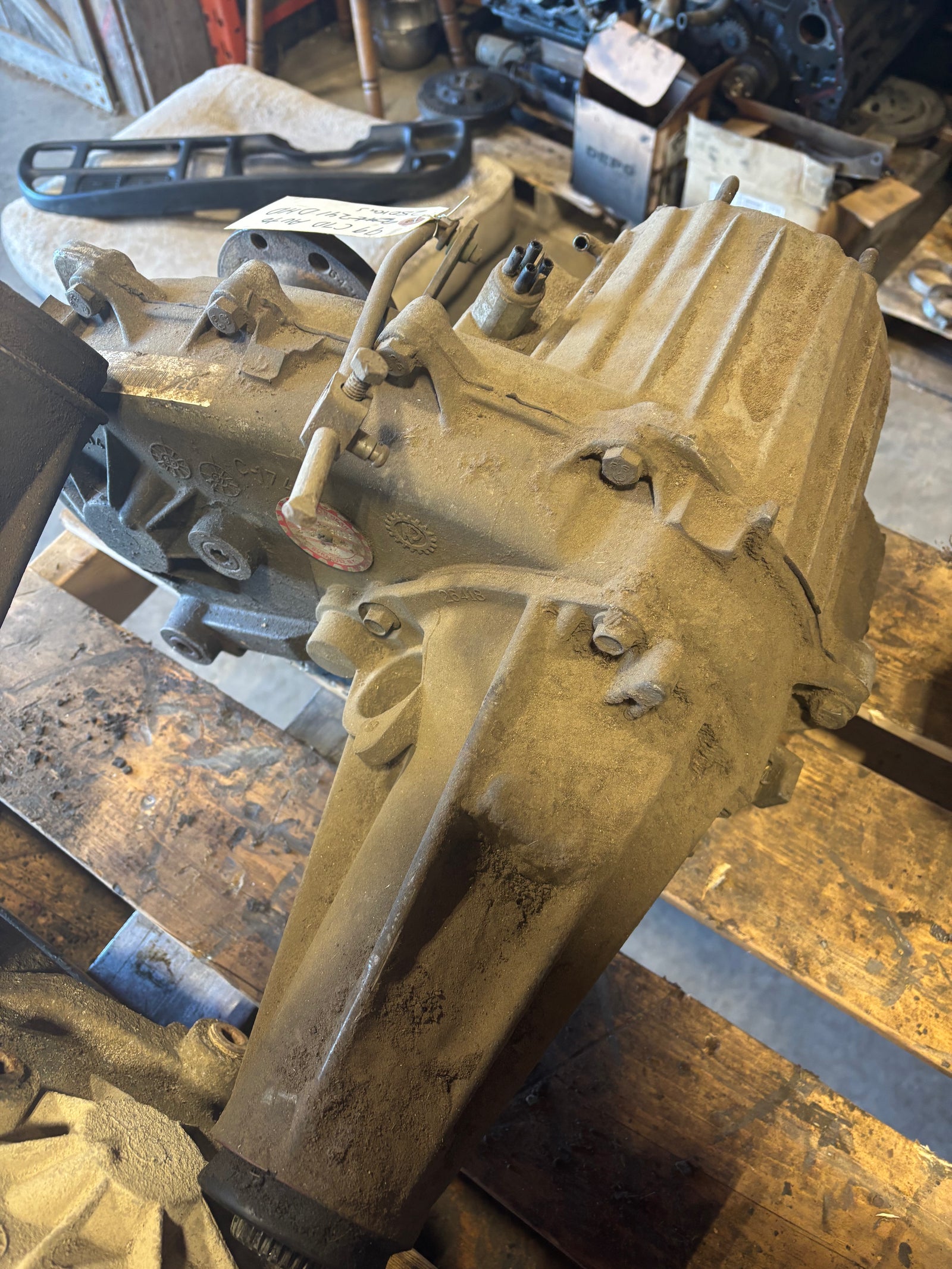 1998-2002 RAM 3500 241DHD TRANSFER CASE 23 SPLINE INPUT AUTO TRANS