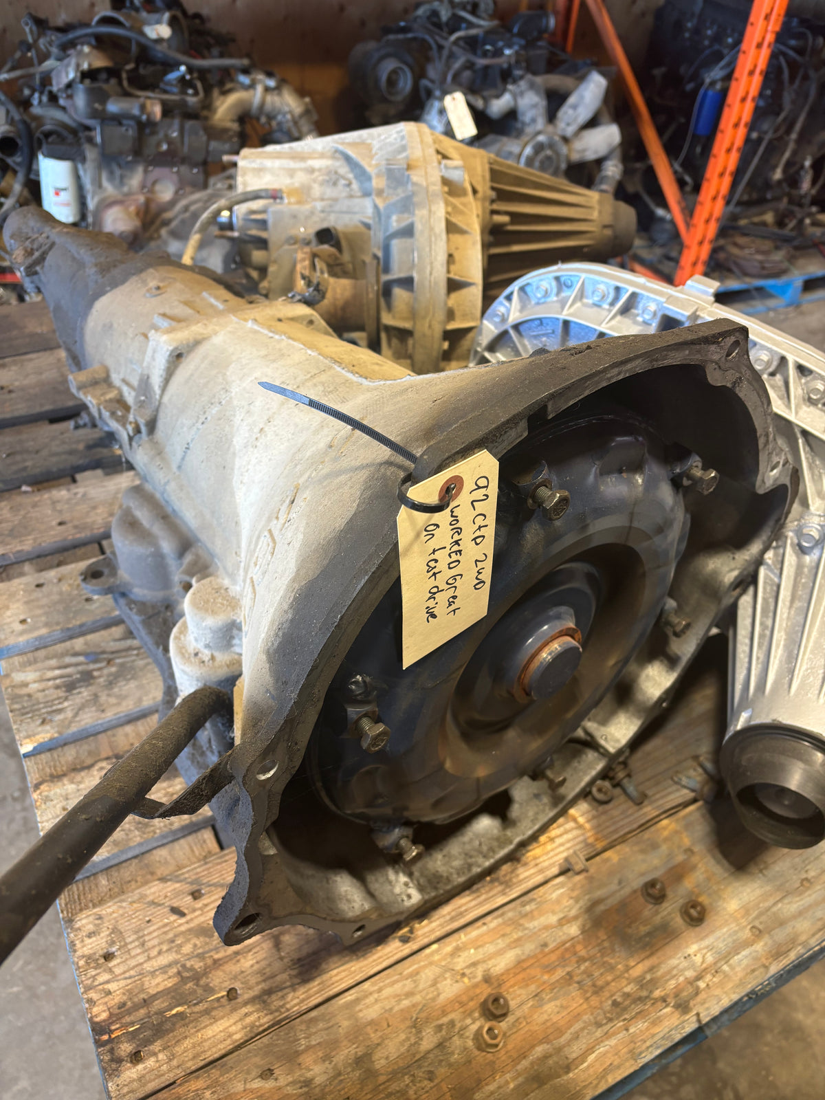 1991.5 - 1993 DODGE RAM 250 350 CUMMINS 2WD AUTOMATIC TRANSMISSION A518 PREV REBUILD