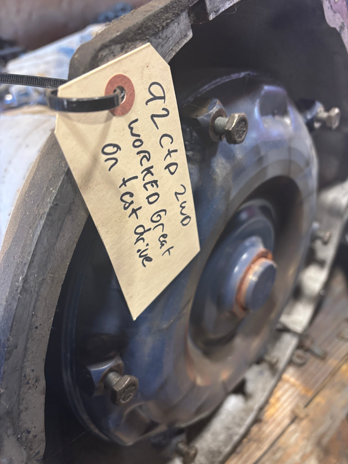 1991.5 - 1993 DODGE RAM 250 350 CUMMINS 2WD AUTOMATIC TRANSMISSION A518 PREV REBUILD