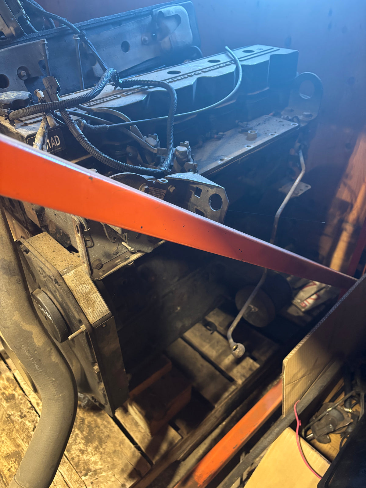 1998.5-2000 (HAS CRANK SENSOR) DODGE RAM 5.9L 24V MOTOR 400,000KMS not a 53 block.