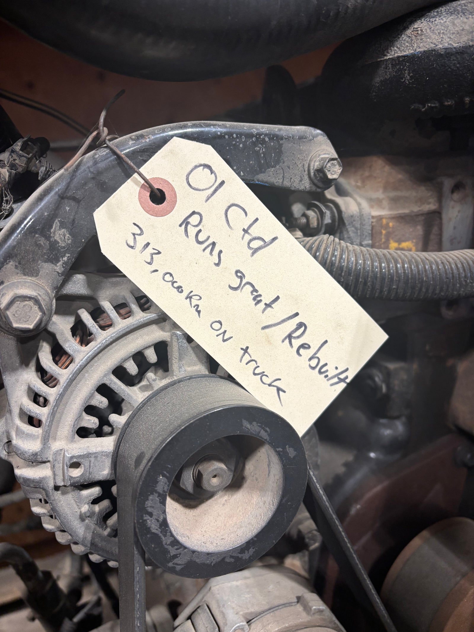 2001 DODGE 5.9L 24V CUMMINS HIGH OUTPUT 313,000KMS