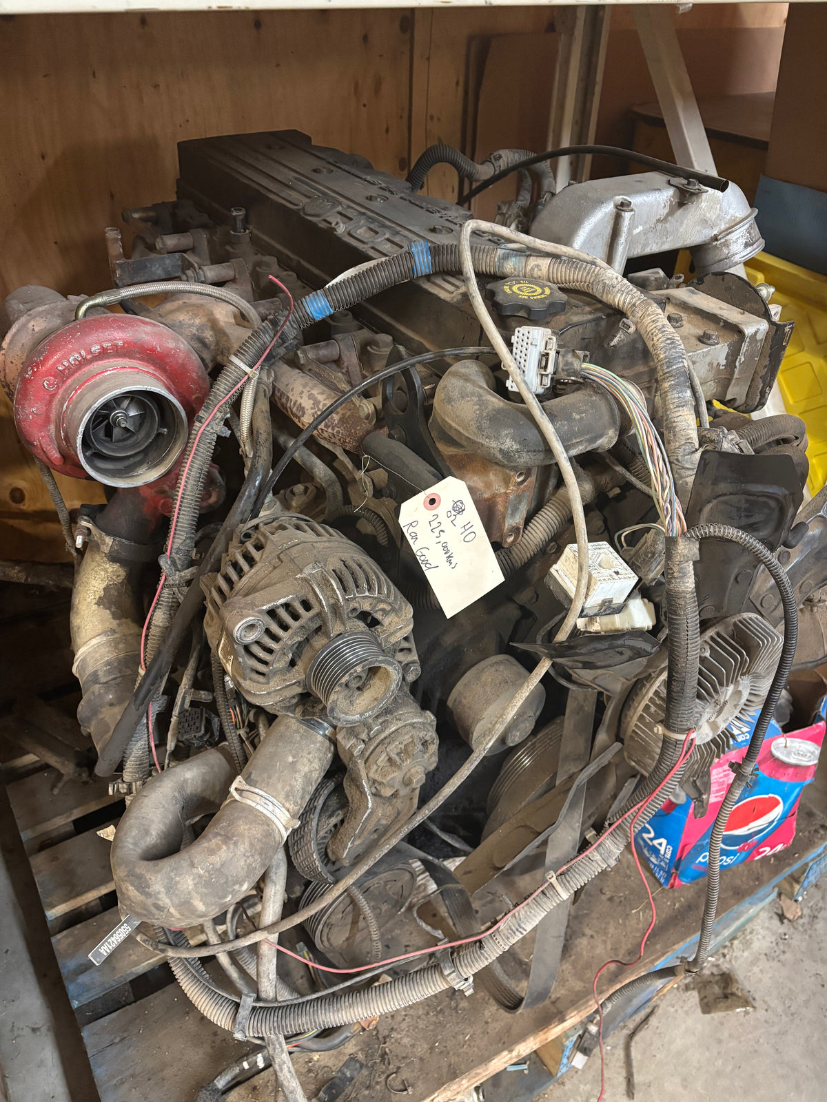 2002 DODGE 5.9L 24V CUMMINS HIGH OUTPUT 225,000KMS