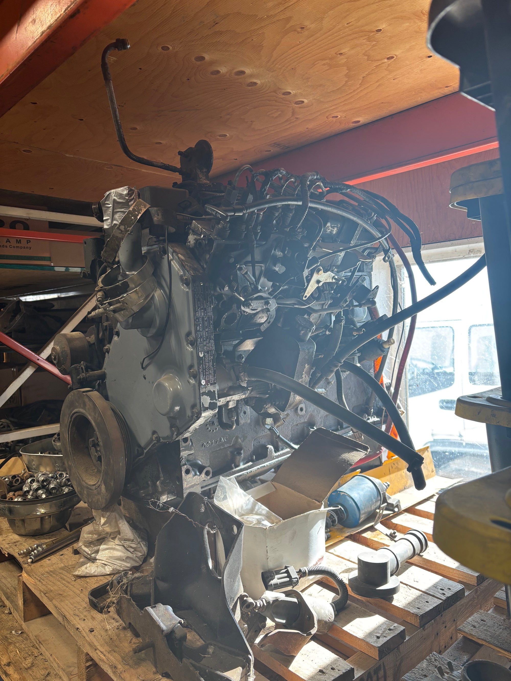 1996 DODGE 5.9L 12V 180HP PPUMP CUMMINS 300,000KM HAS SOME LIGHT BLOWBY