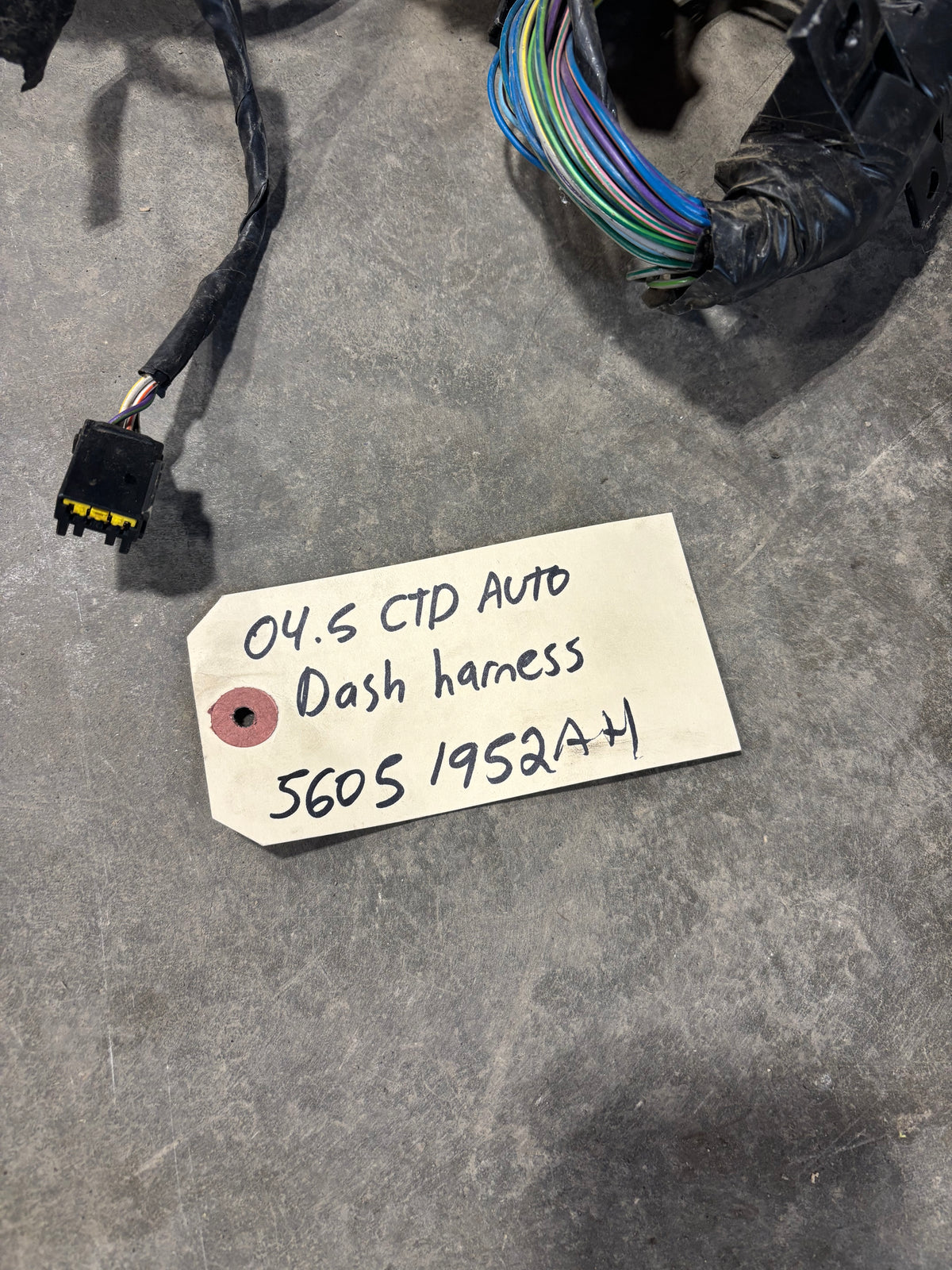 04 Dodge Ram Cummins Automatic Laramie Dash Harness