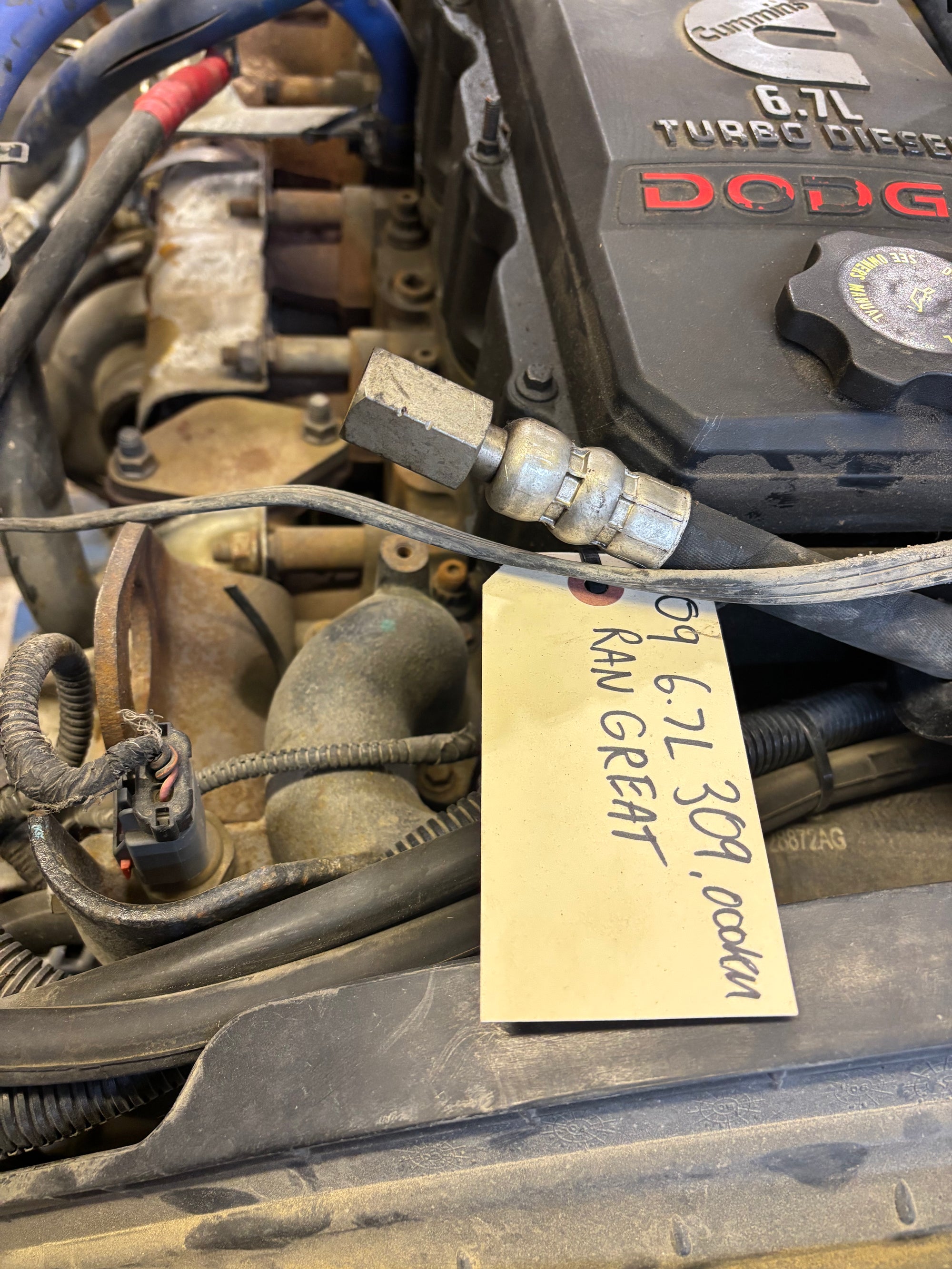 2007.5-2018 6.7L CUMMINS 309,000KM HAS HEADSTUDS