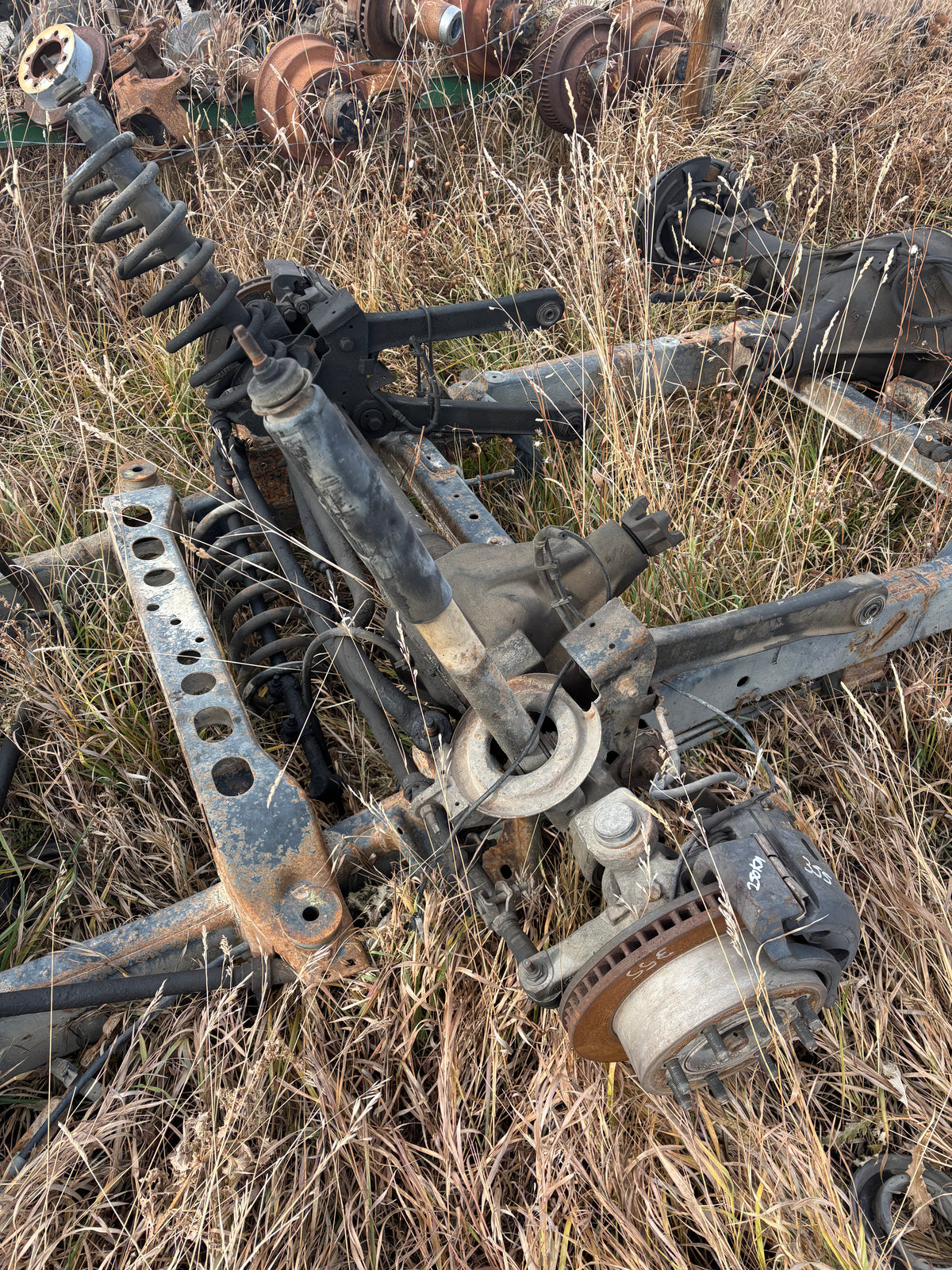 2002 RAM 2500 3500 DANA 60 FRONT DIFF COMPLETE 355 GEARS (NO CAD!) 250KM