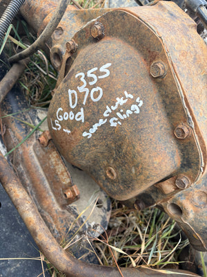 2001.5-2002 RAM 2500 CUMMINS REAR DANA 70 355 WITH DISC BRAKES, LOCKER