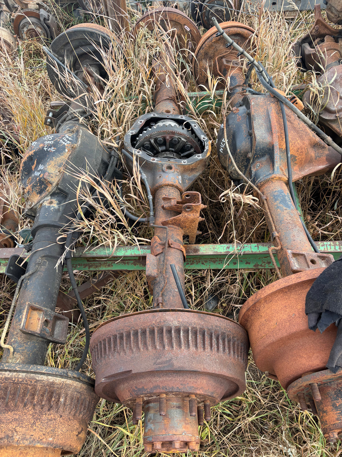 1994-2001 RAM 2500 DANA 70 SINGLE WHEEL REAR DIFF 410 WITH NEW GEARS